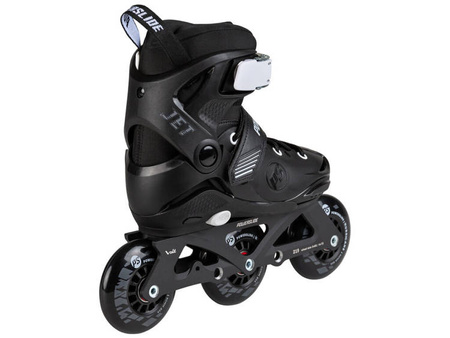 JUNIORSKIE REGULOWANE ROLKI POWERSLIDE JET PRO Black 2025