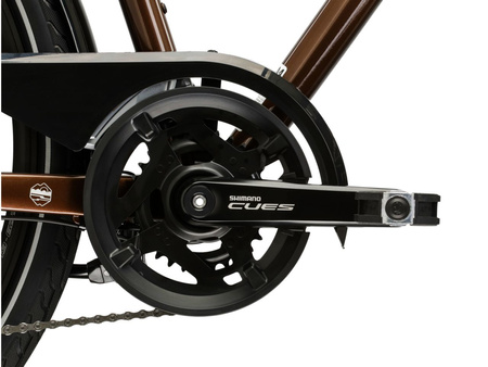 ROWER TURYSTYCZNY KROSS TRANS 5.0 Brązowy/Srebrny Połysk 2025