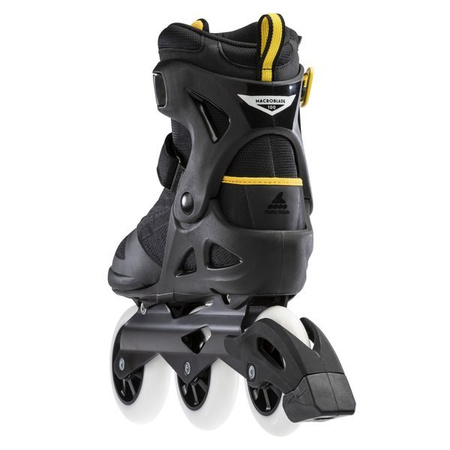 ROLKI MĘSKIE ROLLERBLADE MACROBLADE 100 3WD Black / Safron Yellow 2024