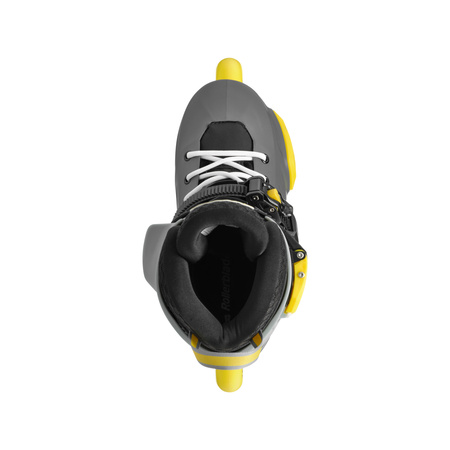 REGULOWANE ROLKI JUNIORSKIE ROLLERBLADE APEX Charcoal/Yellow 2025