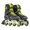 MĘSKIE ROLKI FITNESS ROLLERBLADE MACROBLADE 80 Black / Lime 2025