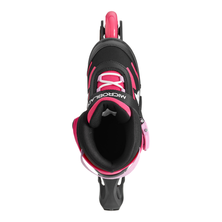 REGULOWANE ROLKI JUNIORSKIE ROLLERBLADE MICROBLADE COMBO Black/Pink 2025