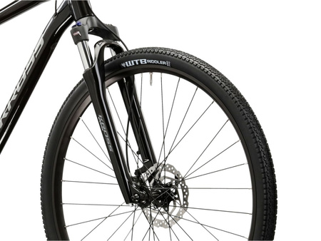 ROWER CROSSOWY KROSS EVADO 7.0 Czarny/Srebrny Połysk 2025