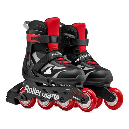 REGULOWANE ROLKI JUNIORSKIE ROLLERBLADE MICROBLADE COMBO Black/Red 2025