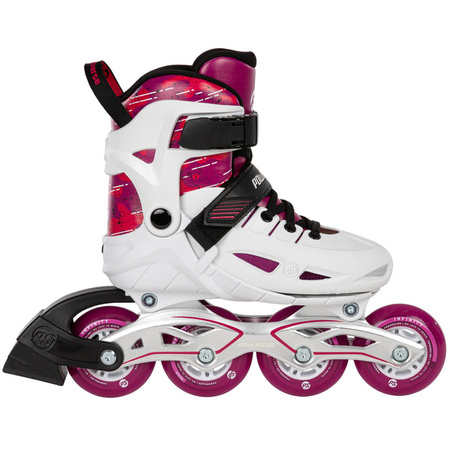 JUNIORSKIE REGULOWANE ROLKI POWERSLIDE PHUZION UNIVERSE 4W Pink 2024