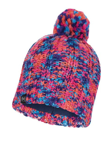 CZAPKA BUFF KNITTED & FULL POLAR HAT LIVY ORANGE