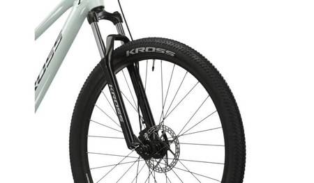 ROWER GÓRSKI KROSS LEA 2.0 27" Miętowy / Fioletowy Połysk 2024