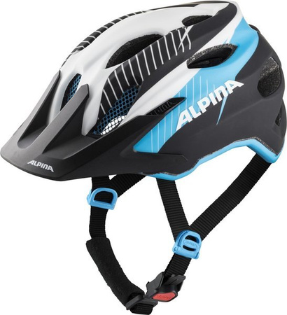 KASK JUNIORSKI ALPINA CARAPAX JR White/Black/Blue