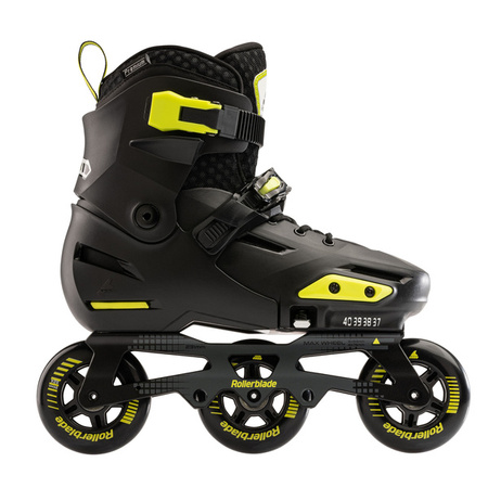 REGULOWANE ROLKI JUNIORSKIE ROLLERBLADE APEX 3WD Black / Lime 2024