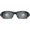 OKULARY UVEX BLAZE III 2.0 Black Red 2022