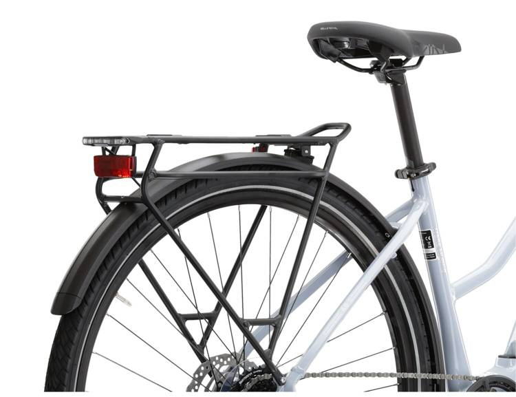 ROWER ELEKTRYCZNY KROSS DAMSKI TRANS HYBRID 4.0 Szary/Niebieski Połysk