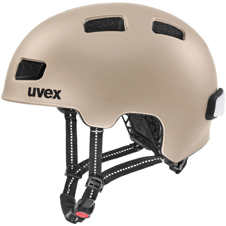 KASK ROWEROWY MIEJSKI UVEX CITY 4 Soft Gold Matt 2024