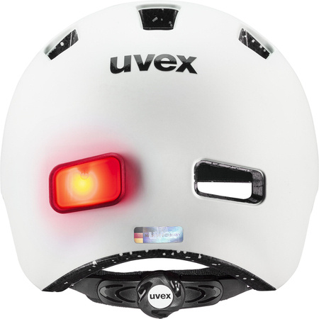 KASK ROWEROWY MIEJSKI UVEX CITY 4 White skyfall matt 2023