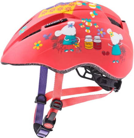 KASK UVEX KID 2 CC Coral Mouse Mat 2021