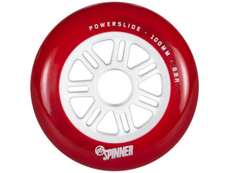 KOŁA DO ROLEK POWERSLIDE SPINNER Red 100 mm 88A (3 sztuki)