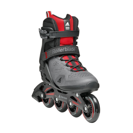 MĘSKIE ROLKI FITNESS ROLLERBLADE MACROBLADE 84 Dark Grey / Red 2024