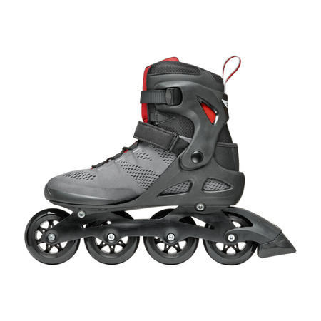 MĘSKIE ROLKI FITNESS ROLLERBLADE MACROBLADE 84 Dark Grey / Red 2024