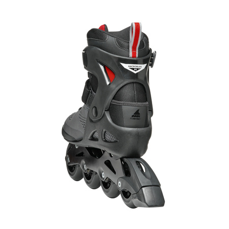 MĘSKIE ROLKI FITNESS ROLLERBLADE MACROBLADE 84 Dark Grey / Red 2024