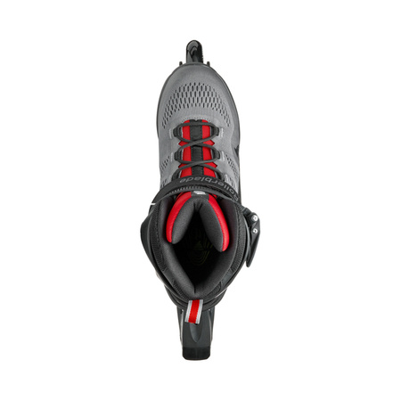 MĘSKIE ROLKI FITNESS ROLLERBLADE MACROBLADE 84 Dark Grey / Red 2024