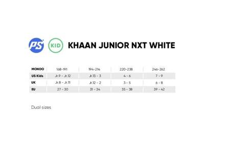 REGULOWANE ROLKI JUNIORSKIE POWERSLIDE ONE KHAAN NXT WHITE 2024