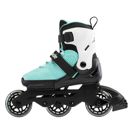 REGULOWANE ROLKI JUNIORSKIE ROLLERBLADE MICROBLADE 3WD Aqua / White 2024