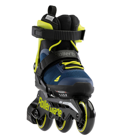 REGULOWANE ROLKI JUNIORSKIE ROLLERBLADE MICROBLADE 3WD Blue Royal / Lime 2024