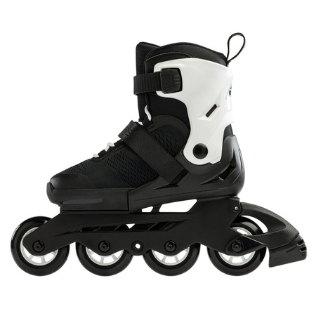 REGULOWANE ROLKI JUNIORSKIE ROLLERBLADE MICROBLADE Black / White 2024