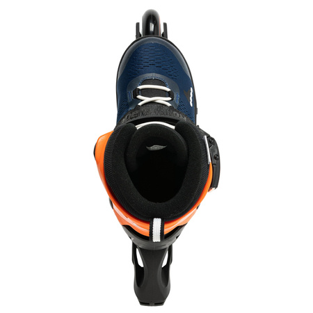 REGULOWANE ROLKI JUNIORSKIE ROLLERBLADE MICROBLADE Midnight Blue / Warm Orange 2024