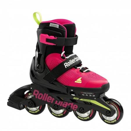 REGULOWANE ROLKI JUNIORSKIE ROLLERBLADE MICROBLADE Pink / Light Green 2024