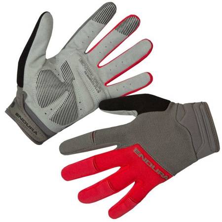 RĘKAWICZKI ROWEROWE ENDURA HUMMVEE PLUS GLOVE II Red