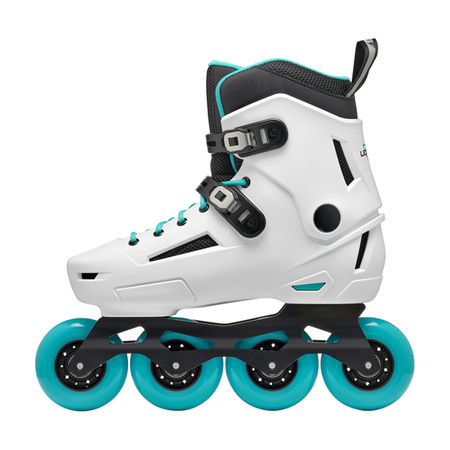 ROLKI DAMSKIE ROLLERBLADE LIGHTNING 80 White / Aqua 2024