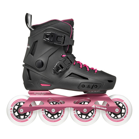 ROLKI DAMSKIE ROLLERBLADE LIGHTNING 90 W Black / Sangria 2024