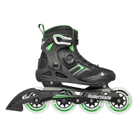 ROLKI DAMSKIE ROLLERBLADE MACROBLADE 90 BOA W Black / Mint 2024