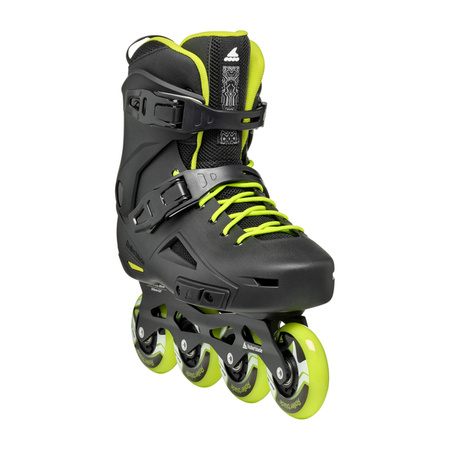 ROLKI MĘSKIE ROLLERBLADE LIGHTNING 80 Black / Lime 2024