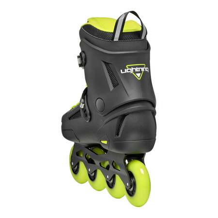 ROLKI MĘSKIE ROLLERBLADE LIGHTNING 80 Black / Lime 2024