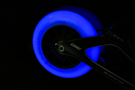 ŚWIECĄCE KOŁA DO ROLEK POWERSLIDE NEONS Blue 110 mm 85A (3 sztuki)