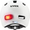 KASK ROWEROWY MIEJSKI UVEX CITY 4 White skyfall matt 2023